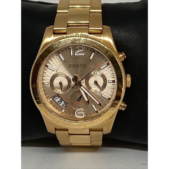 Fossil Perfect Boyfriend ES4135 Womens Stainless S - Picture 2 of 12
